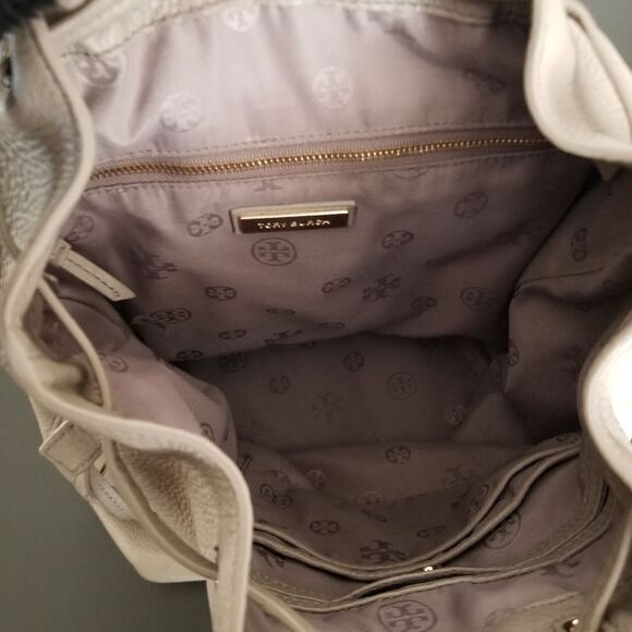 Tory Burch Leather Backpack - Picture 9 of 12